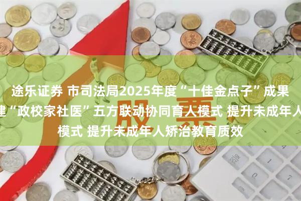 途乐证券 市司法局2025年度“十佳金点子”成果展示 | 创新构建“政校家社医”五方联动协同育人模式 提升未成年人矫治教育质效