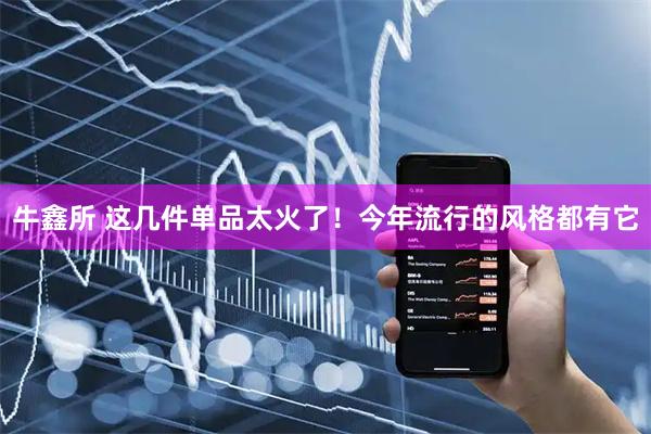 牛鑫所 这几件单品太火了！今年流行的风格都有它
